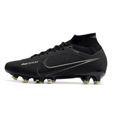 Chuteira Campo Nike Air Zoom Mercurial Superfly 9 Elite AG Black Pack - VENI Futebol