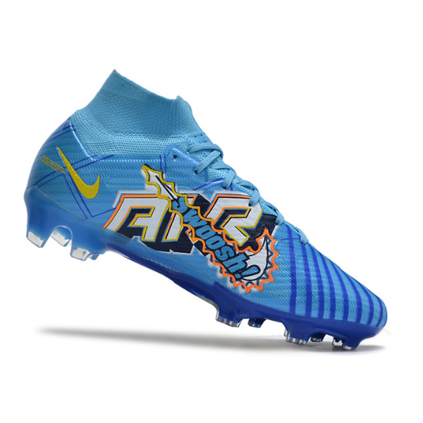 Chuteira Campo Nike Zoom Mercurial Superfly 9 Elite FG Mbappe Comic Pack - VENI Futebol
