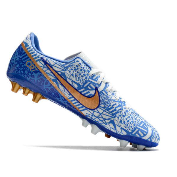 Chuteira Campo Nike Air Zoom Mercurial Vapor 15 Academy AG Azul CR7 Pack - VENI Futebol