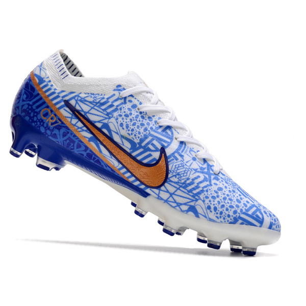 Chuteira Campo Nike Air Zoom Mercurial Vapor 15 Elite AG CR7 Azul Pack - VENI Futebol