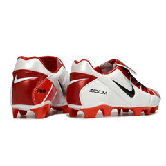 Nike Air Zoom Total 90 III White and Red Firm Ground FG Football Boot