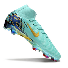 Botas de fútbol Nike Air Zoom Mercurial Superfly 10 Elite Light Blue Firm Ground FG