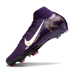 Scarpa da calcio Nike Air Zoom Mercurial Superfly 10 Elite Purple Mbappe Pack per terreni compatti FG