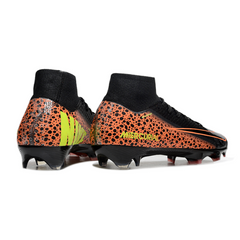 Nike Air Zoom Mercurial Superfly 10 Elite Black and Orange Firm Ground FG Football Boot