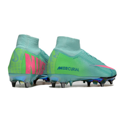 Scarpa da calcio Nike Air Zoom Mercurial Superfly 10 Elite Cosmic Speed ​​SG con tacchetti misti, confezione da 2