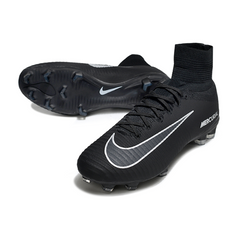 Scarpa da calcio Nike Mercurial Superfly 5 Elite nera per terreni compatti FG