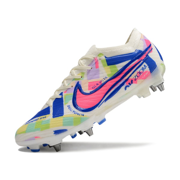 Chuteira Campo Nike Zoom Mercurial Vapor 15 Elite SG Trava Mista SolCal Pack - VENI Futebol