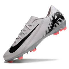 Scarpa da calcio Nike Zoom Mercurial Vapor 16 Academy FG grigia e nera per terreni compatti