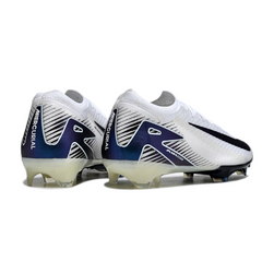Scarpa da calcio Nike Air Zoom Mercurial Vapor 16 Elite bianca e verde per terreni compatti FG