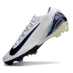 Scarpa da calcio Nike Air Zoom Mercurial Vapor 16 Elite bianca e verde per terreni compatti FG