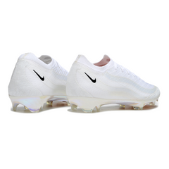 Botas de fútbol Nike Air Zoom Mercurial Vapor 16 Elite blancas para terreno firme (FG).