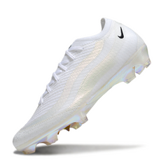 Botas de fútbol Nike Air Zoom Mercurial Vapor 16 Elite blancas para terreno firme (FG).