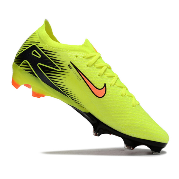 Chuteira Campo Nike Air Zoom Mercurial Vapor 16 Elite FG Amarela e Preta - VENI Futebol