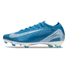 Nike Air Zoom Mercurial Vapor 16 Elite Blue and White Firm Ground FG Football Boot