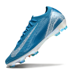 Nike Air Zoom Mercurial Vapor 16 Elite Blue and White Firm Ground FG Football Boot