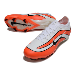 Scarpa da calcio Nike Air Zoom Mercurial Vapor 16 Elite FG grigia e arancione per terreni compatti