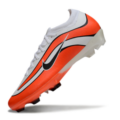 Scarpa da calcio Nike Air Zoom Mercurial Vapor 16 Elite FG grigia e arancione per terreni compatti