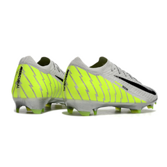 Scarpa da calcio Nike Air Zoom Mercurial Vapor 16 Elite FG grigia e verde per terreni compatti