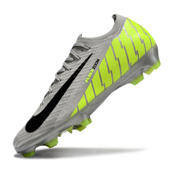 Scarpa da calcio Nike Air Zoom Mercurial Vapor 16 Elite FG grigia e verde per terreni compatti