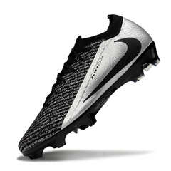Scarpa da calcio Nike Air Zoom Mercurial Vapor 16 Elite nera e argento per terreni compatti FG