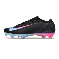 Nike Air Zoom Mercurial Vapor 16 Elite Black Light Blue and Pink Firm Ground FG Football Boot