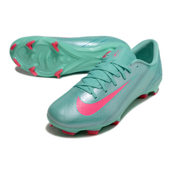 Scarpa da calcio Nike Zoom Mercurial Vapor 16 Academy FG per terreni compatti, blu chiaro e rosa