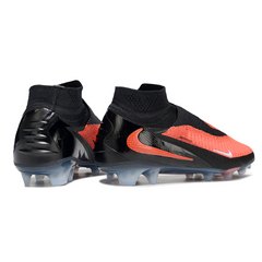 Nike Phantom 6 DF Elite Black and Red Firm Ground FG Football Boot