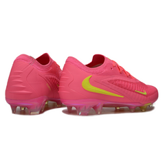 Nike Phantom 6 Elite Pink and Green Firm Ground FG Football Boot