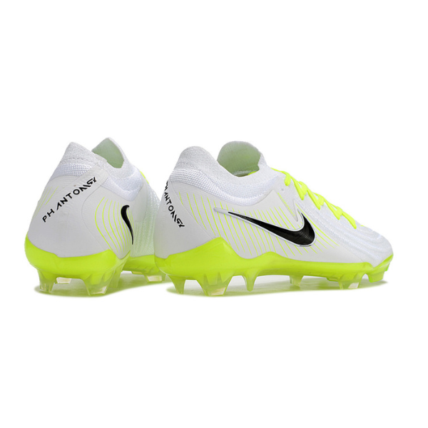 Chuteira Campo Nike Phantom GX2 Elite FG Branca e Verde - VENI Futebol