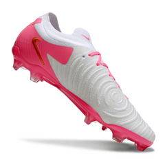 Nike Phantom GX2 Elite White and Pink Firm Ground FG Football Boot