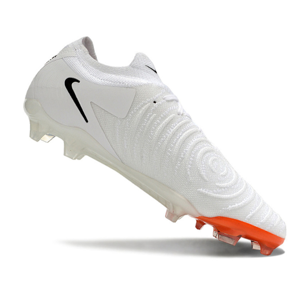 Chuteira Campo Nike Phantom GX2 Elite FG Branca e Laranja - VENI Futebol