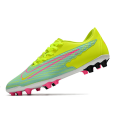 Chuteira Campo Nike Phantom GX Academy AG Amarela, Verde e Rosa - VENI Futebol