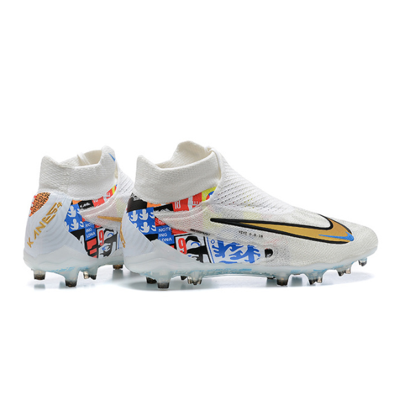 Chuteira Campo Nike Phantom GX Elite DF FG Kane Branca - VENI Futebol
