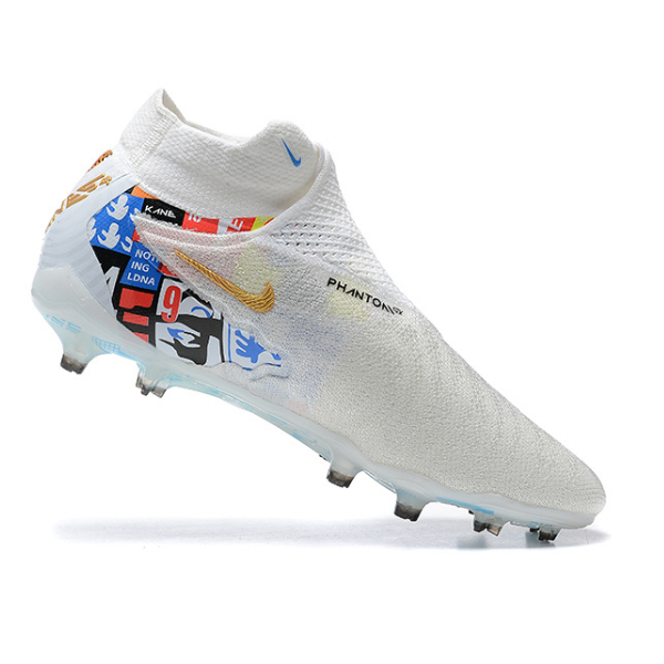Chuteira Campo Nike Phantom GX Elite DF FG Kane Branca - VENI Futebol