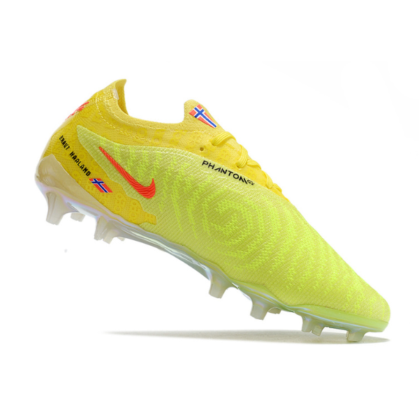 Chuteira Campo Nike Phantom GX Elite FG Amarela Force 9 Haaland - VENI Futebol