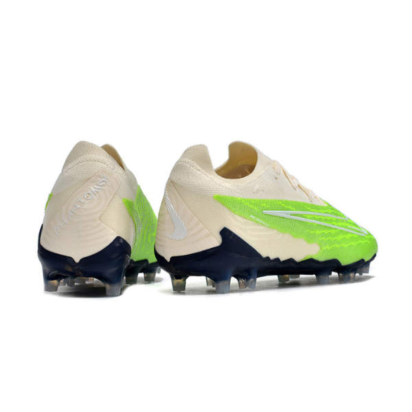 Chuteira Campo Nike Phantom GX Elite FG Verde e Branca - VENI Futebol