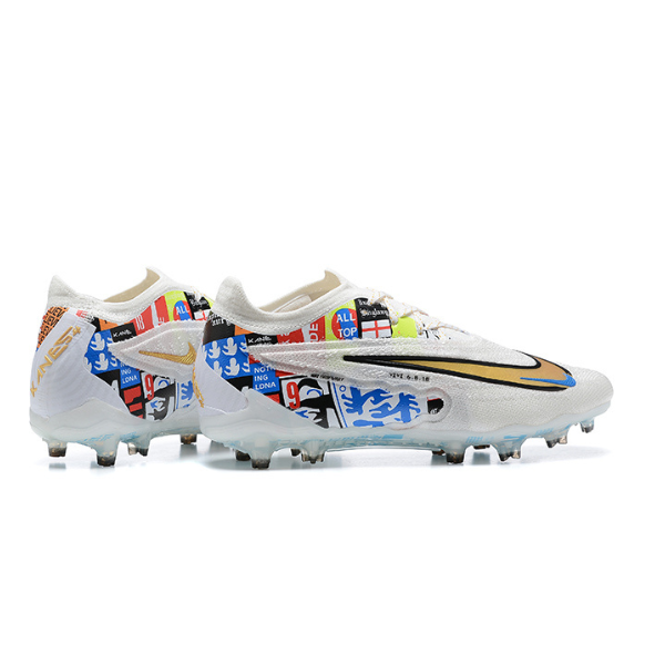 Chuteira Campo Nike Phantom GX Elite FG Kane Branca - VENI Futebol