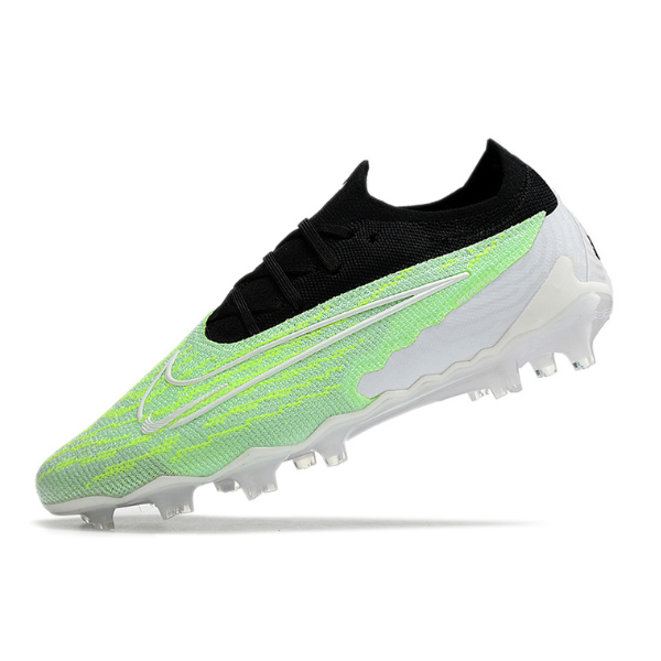 Chuteira Campo Nike Phantom GX Elite FG Verde e Branca - VENI Futebol