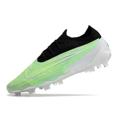 Chuteira Campo Nike Phantom GX Elite FG Verde e Branca - VENI Futebol
