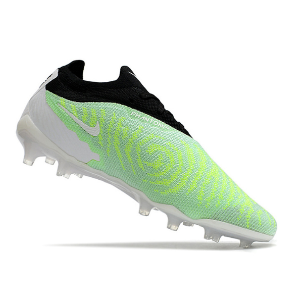 Chuteira Campo Nike Phantom GX Elite FG Verde e Branca - VENI Futebol