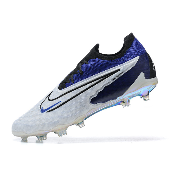 Chuteira Campo Nike Phantom GX Elite FG Branca,Azul e Preta - VENI Futebol