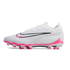 Chuteira Campo Nike Phantom GX Elite FG Branca e Rosa - VENI Futebol
