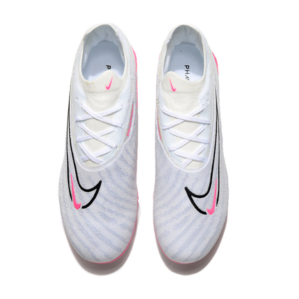 Chuteira Campo Nike Phantom GX Elite FG Branca e Rosa - VENI Futebol