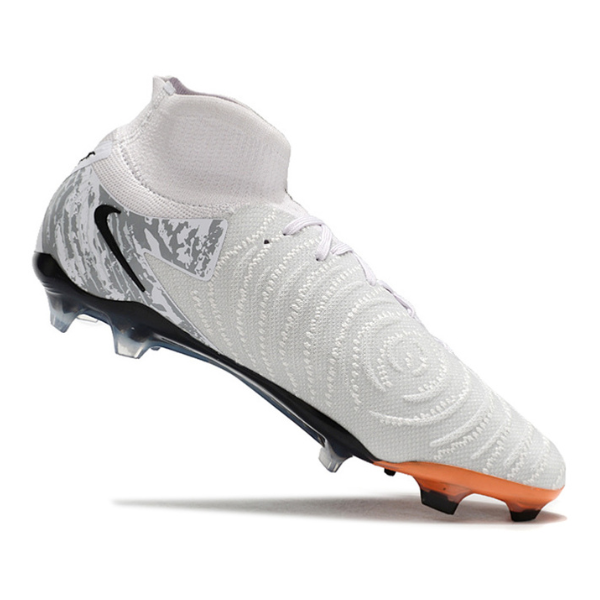 Chuteira Campo Nike Phantom Luna 2 Elite FG Cinza e Laranja - VENI Futebol