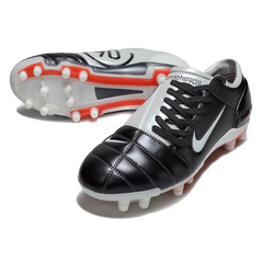 Nike Total 90 III Black White and Red Firm Ground FG Football Boot