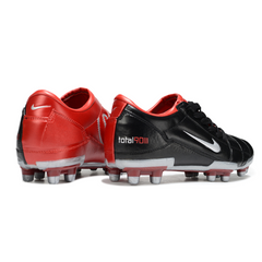 Nike Total 90 III Red and Black Firm Ground FG Football Boot