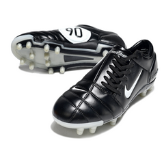 Botas de fútbol Nike Total 90 III FG para terreno firme, color negro