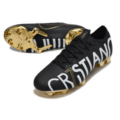 Nike Air Zoom Mercurial Vapor 12 Elite Black Cristiano Pack Firm Ground FG Football Boot