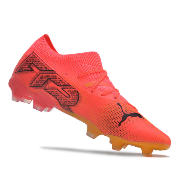 Chuteira Campo Puma Future 7 FG Rosa e Preta - VENI Futebol