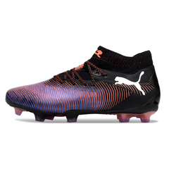 Botas de fútbol Puma Future 8 Neymar Jr Unlimited Pack negras y doradas para terreno firme (FG).